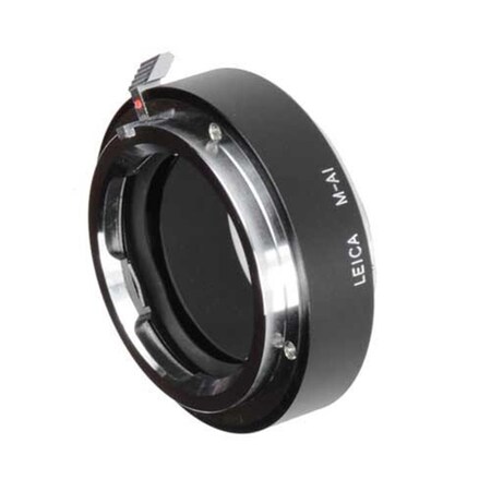 Fotodiox Pro Lens Mount Adapter - Leica M Visoflex SLR Lens To Nikon F Mount SLR Camera Body LM-Viso-NikF-Pro